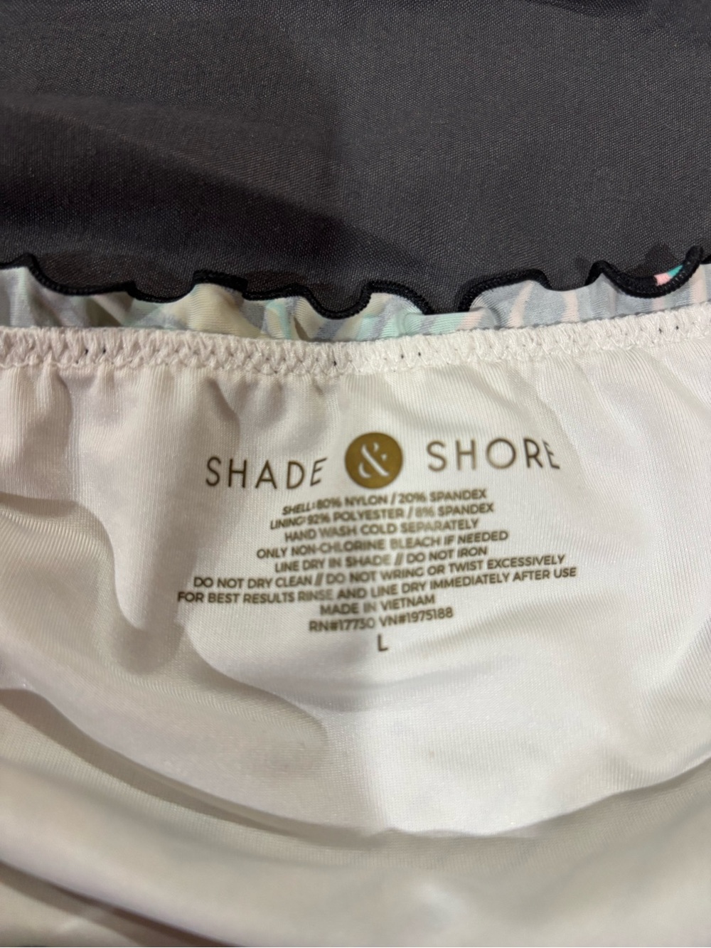 Shade & Shore Palm Print Bikini - Picture 6 of 7